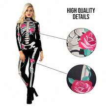 Morph Skeleton Costume Women, Womens Skeleton Costume, Womens Halloween Costumes, Halloween Costumes For Women Adult{"Size_name":"X-Large","Color_name":"Pink"} - Hồng - Xem 6