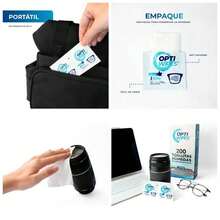 200 Toallitas hmedas individuales para lentes - inicial - Ver 1