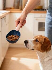 1 pieza Cucharón para comida de mascotas, Cucharón para comida de gato, Cucharón para comida de perro, Suministros para mascotas
