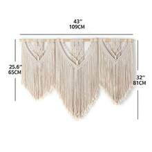 1pc Bohemian Handmade Woven Tapestry Wall Decoration Bedspread Hanging Decor, Flag For Room, Room Decor, Tapestry, Wall Art, Home Decor, Room Stuffs, Flags For Room, Tapestry Wall Tapestry - Ivory - View 18