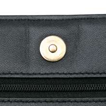 CHANEL Authenticated  PRE-OWNED Pleated Crumpled Le Boy Wallet On Chain Bag - 黑色 - 查看 8