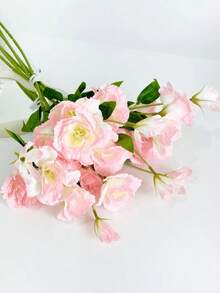 1/3 pièces Bouquet de marguerites artificielles de style européen - 4 têtes de fleurs factices au toucher réel pour mur de fleurs DIY, décoration d'arche de mariage, arrangement de vase de printemps pour la maison, centre de table de style ferme, décor de fond photo, cadeau d'anniversaire, mur de fleurs DIY