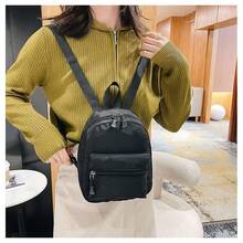 Colorful Stars Printed Backpack, Suitable For High School Students, College Students, Casual And Travel Backpack - 米色 - 查看 5