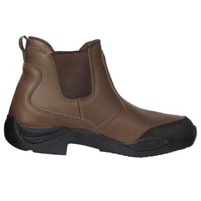 Hy Womens/Ladies Crowden Paddock Boots (Brown) - 100% Mixed - (BZ5157)