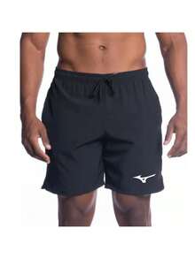 KIT 3 TACTEL ELASTANE SPORTY SHORTS FITNESS GYM DRY FIT LIGHT BERMUDA - màu đen - Xem 9