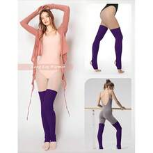 V28 Long Leg Warmer, Women's Men 80s Party Ribbed Knit Dance Sports{"Color_name":"Hole71-Bripurple"} - 多色1 - 查看 6