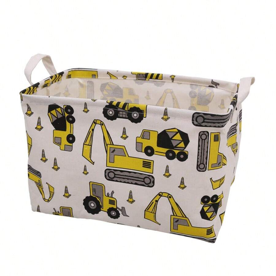 Caixa de armazenamento de tecido, organizador de roupas, organizador de itens de mesa para dormitório, cesta de armazenamento de lanches para brinquedos à prova d'água, caixa de armazenamento de mesa, caixa de armazenamento de brinquedos dobrável de algodão e linho, cesta organizadora de roupa suja à prova d'água para uso doméstico