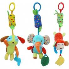 TOYANDONA Juguetes Colgantes para Bebé Cochecito Colgando Juguete Espiral sonajero Colgante Bebe Juguetes Cama de bebé de Juguete Cuna de Juguete Animal paseante - 1 - Ver 4