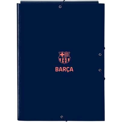 FC Barcelona F.C. Barcelona Uit Folio Map met 3 kleppen - Organizermap met 3 kleppen en elastische sluiting, A4-formaat, compatibel met hoezen, navullingen en tabbladen, perfect voor school of middelbare school
⚫ GRATIS verzending ✅ Levering binnen 24/48 uur naar Spanje (vasteland)