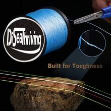 Braided Fishing Line -Super Strong - Abrasion Resistant - No Stretch 8 Strand 109yds Multifilament PE Braid Wire
