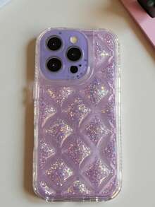 Funda Neon Brillante en la obscuridad 3 en 1 - Morado - Ver 3