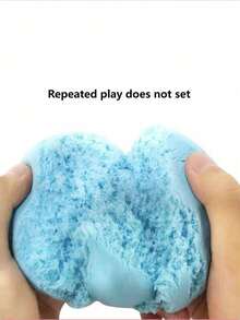 1 Set Indoor Space Sand Kit, Magic Sand That Doesn't Stick To Hands, Hand-Colored Sand (Mixed Colors And Styles), Christmas, Christmas Gift, New Year Gift - Multicolor - View 3