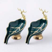 1 Stück keramische Seifenschale mit Lotus Blatt Design, oval, aus Kunststoff, selbstablaufend, einfach zu installieren, geeignet für Badezimmer Dekoration und als Geschenk - Verschiedenfarbig - Übersicht 8