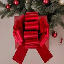 Big Bows 12 Inch Big Metallic Red Bows For Gift Wrapping Car Decorated Birthday Party Gift And Valentine's Day Decorations