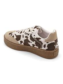This Fashionable And Comfortable Sneaker Features A Thick Sole Design, Very Suitable For Daily Casual Wear. Multiple Original Color Schemes Are Available For Selection. - Cow - View 4