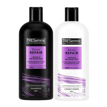 TRESemmé Tresemme Shampoo & Conditioner Bundle 680ml Each - Biotin Repair