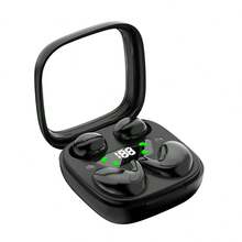 Two Pairs Dual Wireless Earphones With LED Display, Long Battery Life, Stereo Sound Quality, Low Latency, And Transparent Charging Compartment For Couples And Gaming - Nhiều màu - Xem 8