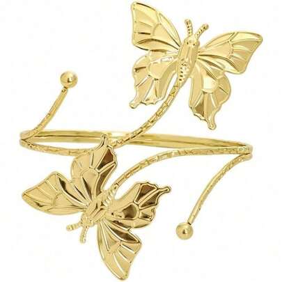 Gold Butterfly Arm …