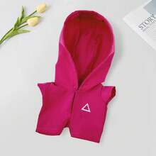 17 cm Puppenkleidung - Kapuzen-Jumpsuit Outfit Set für LABUBU Puppe (Puppe nicht enthalten)