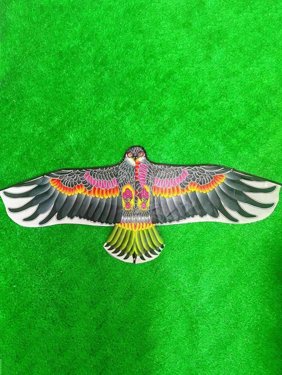 1 件全新老鹰风筝稻草人玩具，大型户外逼真老鹰风筝，适合成人