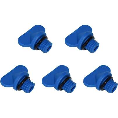Manifold Engine Block Drain Plug Kit Replaces For Sierra 18-4226 For Mercruiser 22-806608a02 Compatible For GLM 13992 Pack Of 5