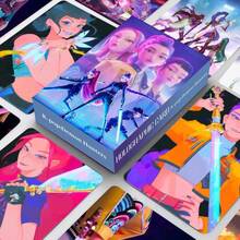 1pc K-POP Girl Group Holographic Cards Anime Collectible Sets For Fans Of K-POP Merch/Trading Cards Games Gifts Christmas Stocking Fillers,Christmas Gifts,Christmas,Christmas Decorations