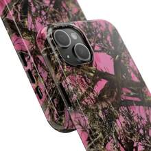 Coquette Pink Realtree Camo Tough Phone Case, Gifts For Her, Hunting Gift, Camo Phone Case For IPhone 16 15Pro, 14, 13, 12, 11, 8, XR Mini, Pro Max, Plus Accessories Protection - 混色 - 查看 5