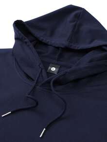 3pcs Men's Lightweight Regular Fit Long Sleeve Hoodie With Pockets, Solid Color Basic Casual Sportswear Outerwear, Suitable As Gift For Husband, Boyfriend, Golf, Fishing, Basketball, Camping, Gym, Sports, Running, Outdoor Activities