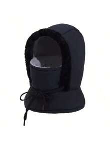 1 Stück Weihnachts-Windschutz-Trappermütze, Unisex thermisch gefüttertes Skimaske-Schal-Set, Motorrad-Gesichtsmaske, Weihnachts- und Neujahrsgeschenk