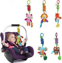TOYANDONA Juguetes Colgantes para Bebé Cochecito Colgando Juguete Espiral sonajero Colgante Bebe Juguetes Cama de bebé de Juguete Cuna de Juguete Animal paseante - 1 - Ver 3