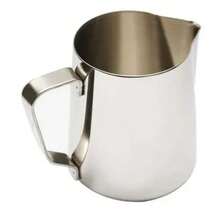 Jarra De Acero Inoxidable 12 Oz Espuma Leche Coffee School - Plateado - Ver 3