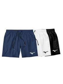 KIT 3 TACTEL ELASTANE SPORTY SHORTS FITNESS GYM DRY FIT LIGHT BERMUDA - màu đen - Xem 1