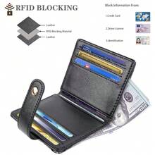 Small Wallets For Women Slim Minimalistfor Bifold Credit Card Holder For Pocket Or Purse, Black Butterflies{"Color_name":"BlackButterflies"} - 多色10 - 查看 3