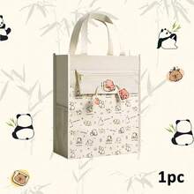 WUQIANNIAN 1 pieza Bolsa con cremallera de gran capacidad para documentos de oficina y negocios, maletín, ligera y durable, simple y elegante, adecuada para el almacenamiento de diversos documentos para la temporada de regreso a clases.