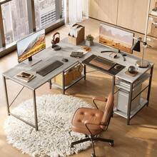 Office Storage Cart - Width 150cm + Light Gray - View 1