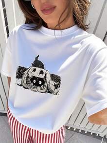 Women T-Shirts - White - View 1
