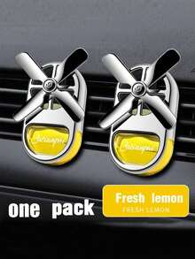 1 件装旋转汽车出风口芳香疗法装饰，车内空气清新剂，持久温和香味 - 均碼 - 查看 22