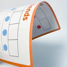 hoojojo 5/10 Placas de Aprendizado de Pinyin, Cartões Dupla Face Apagáveis, Atividade de Prática de Mistura de Sons, Materiais de Aprendizado de Inglês, Quadros Brancos Interativos, Ferramentas Educacionais Domésticas, Materiais Didáticos Recomendados por Professores, Presentes de Papelaria Criativa, Itens Essenciais de Volta às Aulas, Adequado para Famílias, Salas de Aula e Festas