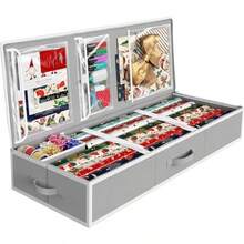 Simple Houseware Wrapping Paper Storage Organiser Grey