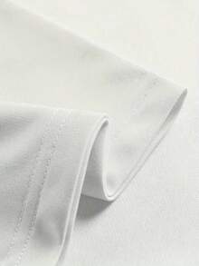 Men's Oversized Japanese Mount Cotton Printed Shirt - 白色 - 查看 5