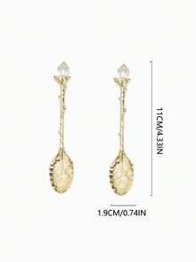 Set de 2 lingurițe de cafea, lingurițe de desert, stil regal, sculptate în metal, pentru bucătărie, sufragerie, bar și petreceri cu ceai, perfecte pentru ziua de naștere, Crăciun, Halloween, Ziua Tatălui, cadouri de Ziua Mamei - Multicolor - Vizualizare 12