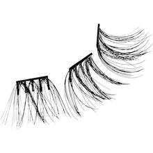 Pestañas postizas KISS, grupos de pestañas, postizas, Airy Wispy', 12 mm a 14 mm, incluye 12 piezas de pestañas preadheridas, aptas para lentes de contacto, fáciles de aplicar, pestañas en tiras - 1 - Ver 12
