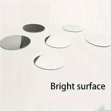 10个圆形支架磁性板，适用于车载手机支架