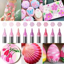 FS9/12 Colors Acrylic Marker Pens, Opaque Soft Tip, Blendable, For Art, Painting, Graffiti, Suitable For Christmas, Halloween