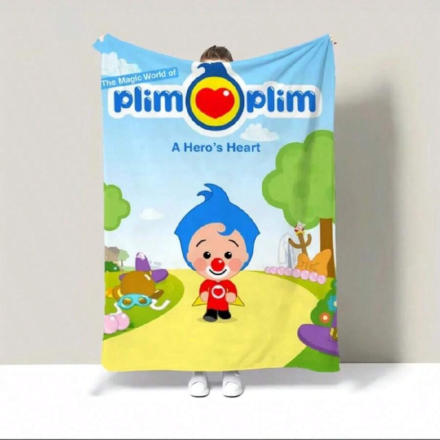 Plim-Plims Woven Blanket King Size Interior For Home Luxury Bedding Fluffy Soft Blankets & Throws Knitted Plaid Beach Towel Knee2.Jpg - trắng - Xem 1