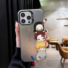 Funda de teléfono Anime Ghost Slayer para PC, funda de teléfono para  17 16 15 14 13 12 11 Pro Max Plus 17 Air 16E X XR XS Max, funda a prueba de golpes, compatible con funda de  17, funda de  17 Pro, funda de  17 Pro Max - 6 - Ver 7