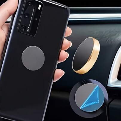 10pcs Round Bracket Magnetic Plates For Car Phone Holder