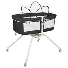 Lettino per neonati 2 in 1, culla per neonati, lettino da viaggio per neonati con zanzariera, da 0 a 10 kg, pieghevole, letto pieghevole, 90 * 70 * 93 cm