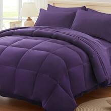 Kids Bedding Accessories - 深紫色網格 - 查看 1