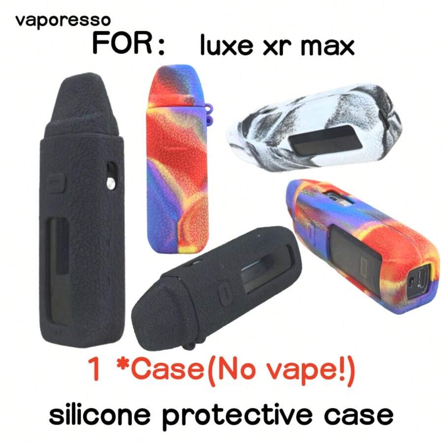 Vaporesso Luxe XR Max Silicone Case, Anti-Drop Anti-Scratch Anti-Fingerprint, Protect Your Device Like New, Suitable For Halloween Gift Or Christmas Gift, Best For Christmas - Multicolor - View 1